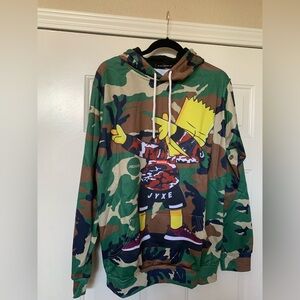 Bart Simpson Hoodie NWT 🌴